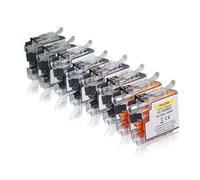 Multipack compatible avec Brother LC-227XLVALBP contient 2xBK, 2xC, 2xM, 2xY