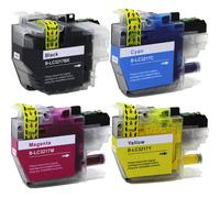 Multipack compatible avec Brother LC-3217VALDR comprend 4 cartouches d’encre