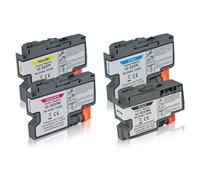 Multipack compatible avec Brother LC-3237 contient 4x Cartouche d'encre
