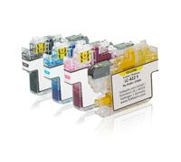 Multipack compatible avec Brother LC-422VAL contient 4 cartouches d'encre