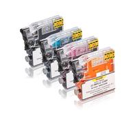 Multipack compatible avec Brother LC-980VALBP contient 4x Cartouche d'encre