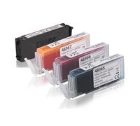 Multipack compatible avec Canon 0332C006 / CLI571XL contient 4x Cartouche d'encre