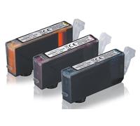 Multipack compatible avec Canon 2934B010 / CLI-521 contient 3x Cartouche d'encre