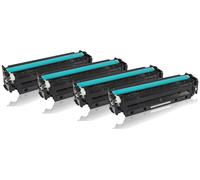 Multipack compatible avec Canon 718 contient 4x Cartouche toner