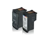 Multipack compatible avec Canon 8286B001 / PG-545XL+CL-546XL contient 2x cartouches d'impression