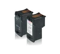 Multipack compatible avec Canon PG-512 + CL-513 contient 2x Cartouche à tête d'impression