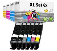 Multipack compatible avec Canon PGI-570 CLI-571 comprend une cartouche de tête d’impression 6x