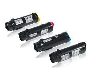 Multipack compatible avec Dell 593-BBRZ contient 4x Cartouche toner