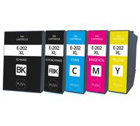Multipack compatible avec Epson 202 XL comprend une cartouche d’encre 5x