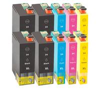 Multipack compatible avec Epson 34 XL comprend une cartouche d’encre 10x