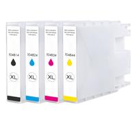Multipack compatible avec Epson C13T04B140 contient 4 cartouches d’encre