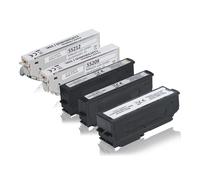 Multipack compatible avec Epson C13T33574010 / 33XL contient 1xBK, 1xM, 1xY, 1xLBK, 1xC