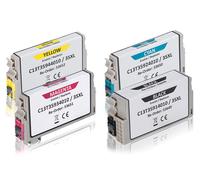 Multipack compatible avec Epson C13T35914010 / 35XL contient 4x Cartouche d'encre