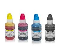 Multipack compatible avec Epson C13T664640 / T664 contient 4x Cartouche d'encre