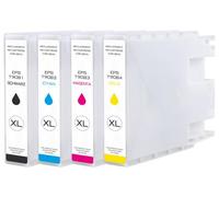 Multipack compatible avec Epson C13T908x40 / T908x contient 4 x Cartouche d'encre
