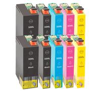 Multipack compatible avec Epson T3357 / 33 XL comprend une cartouche d’encre 10x