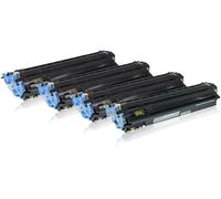 Multipack compatible avec HP 124A contient 4x Cartouche toner