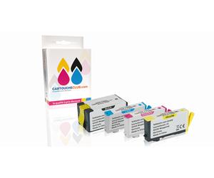 Multipack compatible avec HP C2N92AE / 920XL XXL contient 4x Cartouche d'encre