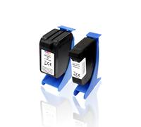 Multipack compatible avec HP C6615DE / 15 contient 1 x C 6615 DE / 15 Cartouche d'encre, 1 x C 6578 AE / 78 Cartouche d'encre