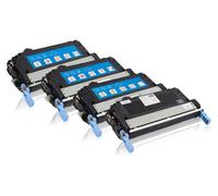 Multipack compatible avec HP CB400A / 642A contient 1xBK, 1xC, 1xM, 1xY
