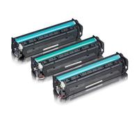Multipack compatible avec HP CB540A + CF373AM contient 4x Cartouche toner