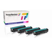 Multipack compatible avec HP CE410A / 305A contient 1xBK, 1xC, 1xM, 1xY