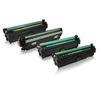 Multipack compatible avec HP CE740A / 307A contient 4x Cartouche toner