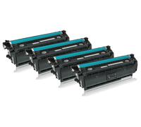 Multipack compatible avec HP CF360A / 508A contient 4x Cartouche toner