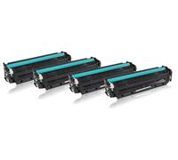 Multipack compatible avec HP CF410A / 410A contient 4x Cartouche toner