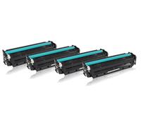Multipack compatible avec HP CF410X / 410X contient 4 cartouches de toner