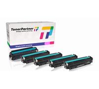 Multipack compatible avec HP CF410X / 410X contient 5 cartouches de toner