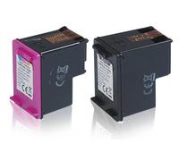 Multipack compatible avec HP N9J71AE / 62 XL contient 1xBK, 1xCL cartouche d'impression
