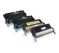 Multipack compatible avec HP Q6460A / 644A contient 1xBK, 1xC, 1xM, 1xY