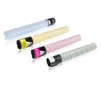 Multipack compatible avec Konica Minolta A8DA150 / TN324 contient 4x Cartouche toner