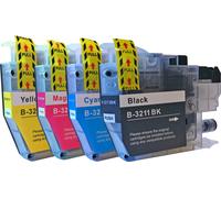 Multipack compatible avec le Brother LC-3211 comprend une cartouche d’encre 4x