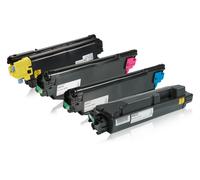 Multipack compatible avec Ricoh 40831x contient 4x Cartouche toner