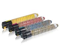 Multipack compatible avec Ricoh 842038 contient 4x Cartouche toner