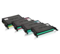 Multipack compatible avec Samsung / HP CLP-K 660 A/ELS contient 4x Cartouche toner