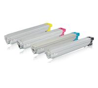 Multipack compatible avec Samsung / HP CLT-K 808 S/ELS contient 4x Cartouche toner