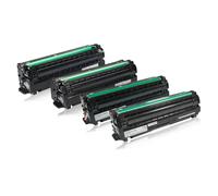Multipack compatible avec Samsung / HP CLTK503LELS / K503L contient 4x Cartouche toner