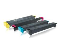 Multipack compatible avec Sharp MX-23GTBA contient 4x Cartouche toner