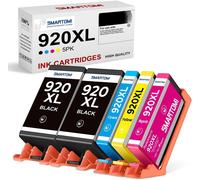 Multipack De 5 Cartouches D'Encre Compatibles Avec Les Modèles Hp 920Xl 920 Xl Pour Imprimantes Hp Officejet 6000 6500 6500A 7000 7500A[ENC942722]