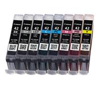 Multipack de 8 cartouche d'encre Canon CLI-42 BK/GY/LGY/C/M/Y/PC/PM
