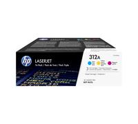 HP 312A (CF440AM) - 3-couleurs - Toner - Multipack