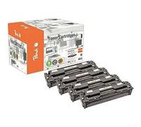 Multipack de cartouches - PEACH - Compatible Canon CRG-718 - 1x3500 pages - 3x2800 pages - Pack de 3 Noir G