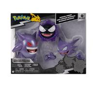 Pokémon Select Evolution Pack - Gastly, Haunter, Gengar Battle Figures | 7.5cm Gastly and Haunter and 11.5cm Gengar Battle Figures