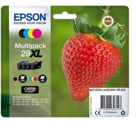 Multipack "Fraise" 29XL - Encre Claria Home N,C,M,J