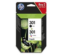 Multipack HP 301 Noir + Couleur (2 cartouches) Cartouche HP Envy 4500