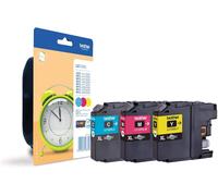 Multipack Jet D'Encre Hc Cyan/Magenta/Jaune Lc125Xlrbwbp, Noir