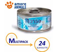 MULTIPACK Monge Chien Naturel Poulet Délicat 95 Gr Nourriture Humide Pour Chien
